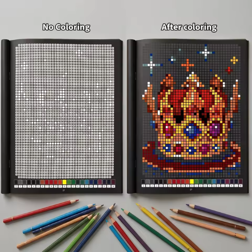 Pixelia - Libro de colorear