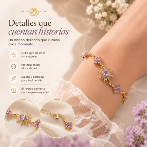 Golden Bloom Bracelet